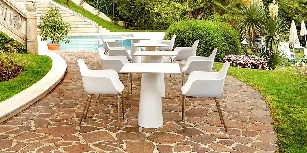 ALMA DESIGN set de 2 fauteuils Y ARMCHAIR 2090