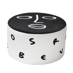 QEEBOO pouf MIDNIGHT MONOLOGUE Shantell Martin Collection