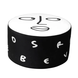 QEEBOO pouf SUNLIT STORY Shantell Martin Collection