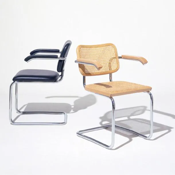KNOLL chaise avec accoudoirs CESCA by Marcel Breuer
