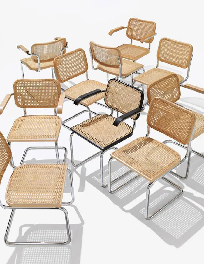 KNOLL chaise avec accoudoirs CESCA by Marcel Breuer