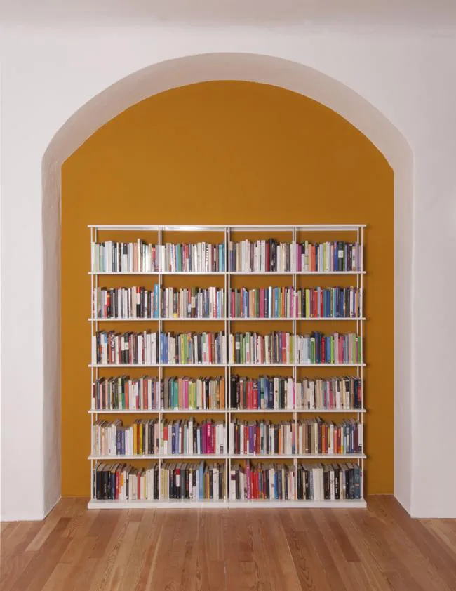 KRIPTONITE bibliothèque murale KROSSING MAXI H 170 cm avec base pour support au sol