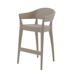 ALMA DESIGN set de 2 tabourets pour l'extérieur JO STOOL