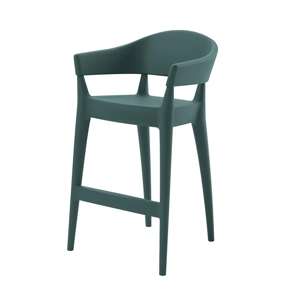 ALMA DESIGN set de 2 tabourets pour l'extérieur JO STOOL
