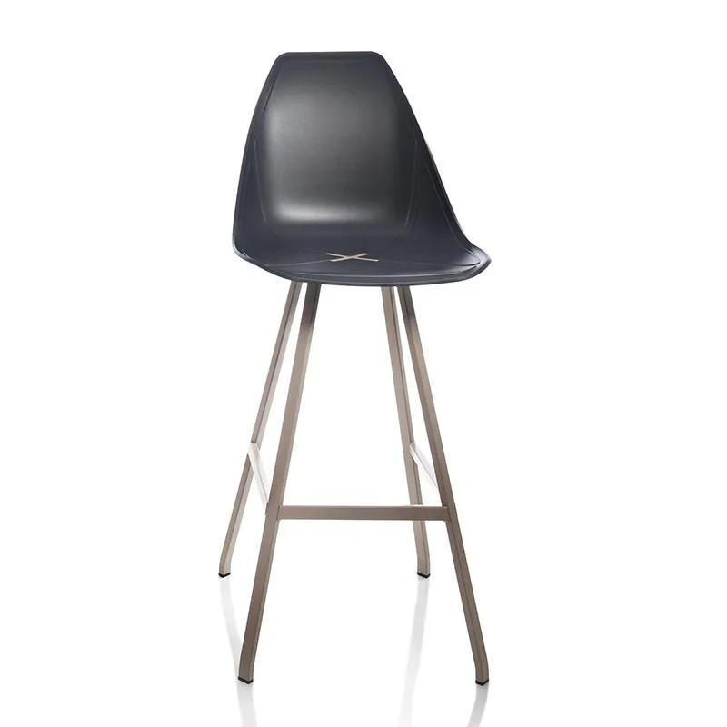 ALMA DESIGN set de 2 tabourets pour l'extérieur X STOOL 4064 H 65 cm
