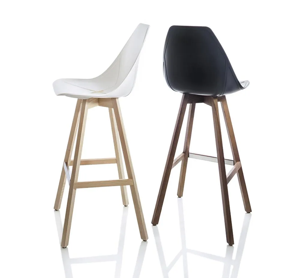 ALMA DESIGN set de 2 tabourets X STOOL 4062 H 76 cm
