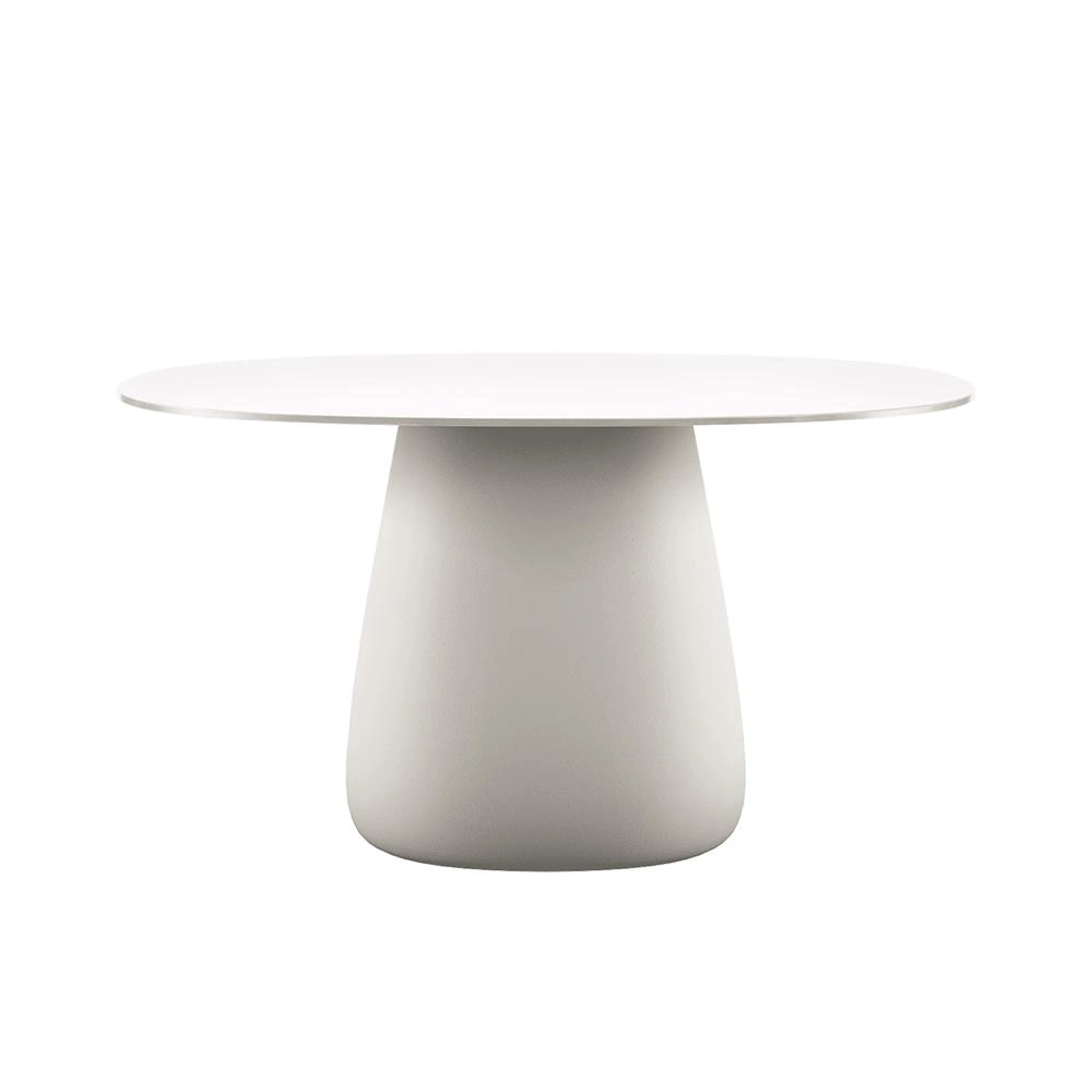 QEEBOO table pour l'extérieur COBBLE avec le plateau en HPL 135 cm