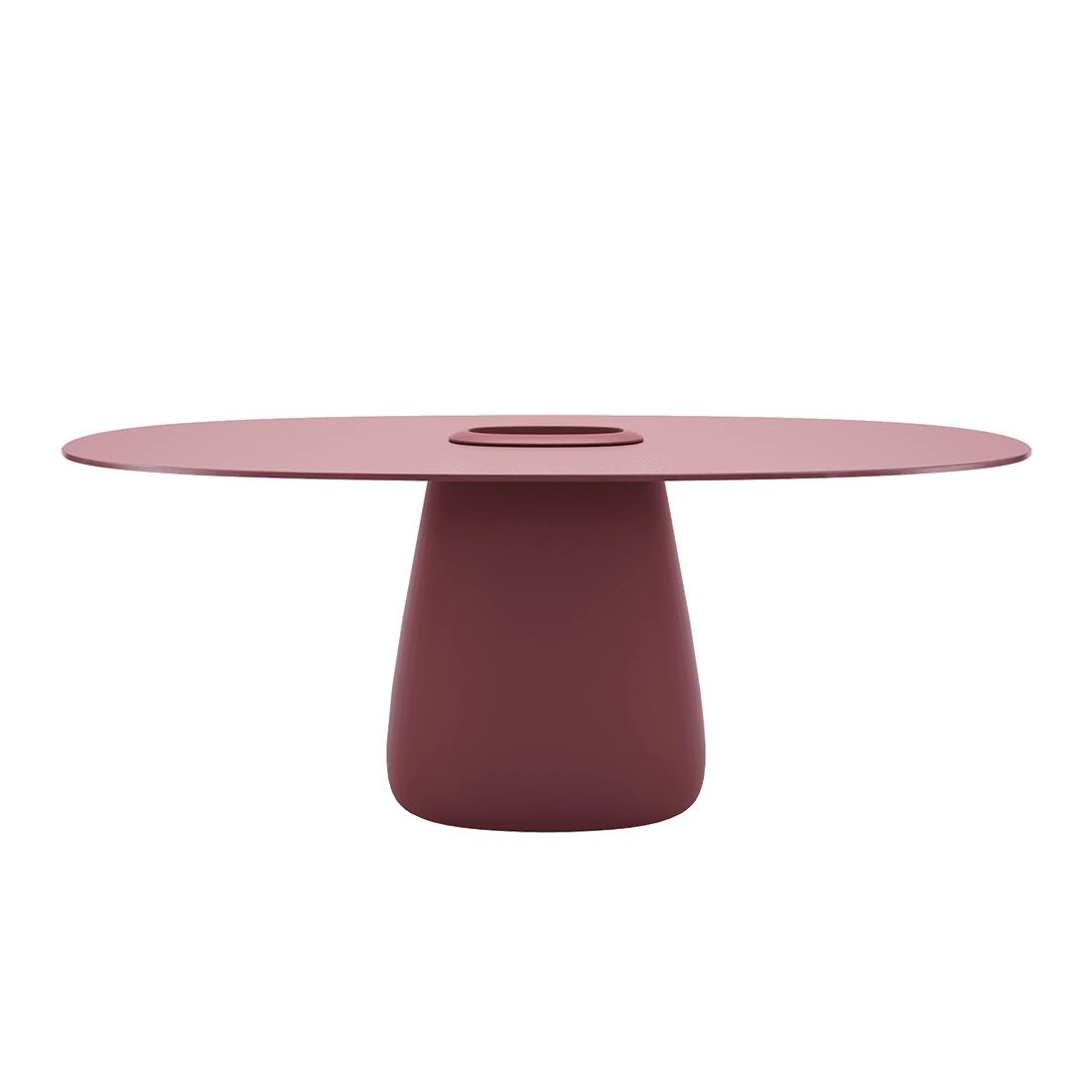 QEEBOO table pour l'extérieur COBBLE BUCKET avec le plateau en HPL 190 cm