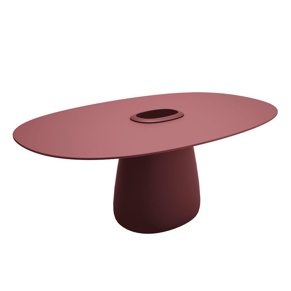 QEEBOO table pour l'extérieur COBBLE BUCKET avec le plateau en HPL 190 cm