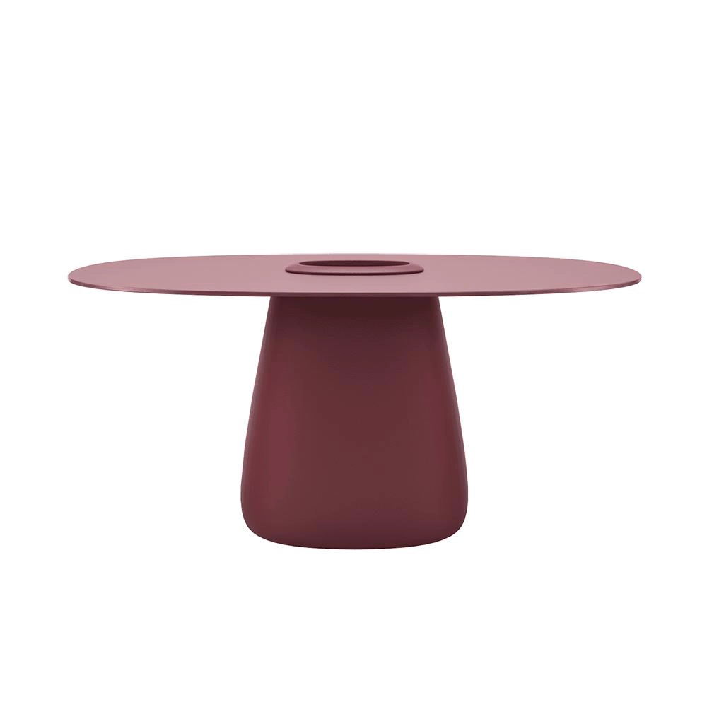 QEEBOO table pour l'extérieur COBBLE BUCKET avec le plateau en HPL 160 cm