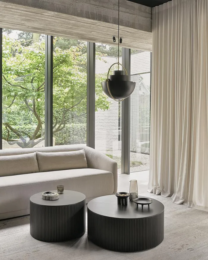 ETHNICRAFT table basse avec rangement ROLLER MAX