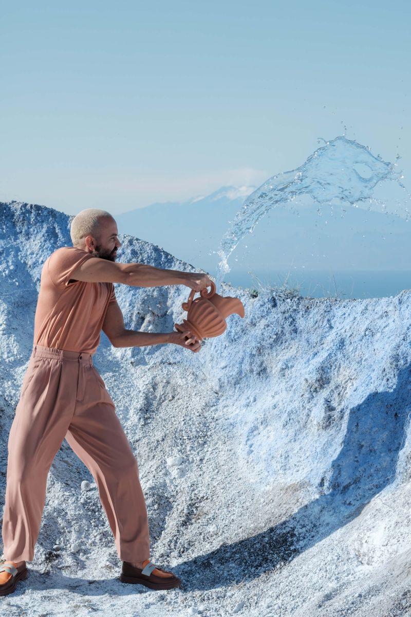 SELETTI vase MAGNA GRAECIA CARAFFA