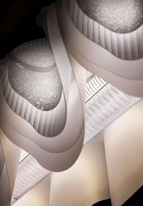 SLAMP lampe à suspension FIORDLYS LINEAR