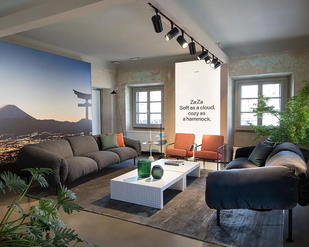 ZANOTTA canapé à 2 places ZA:ZA