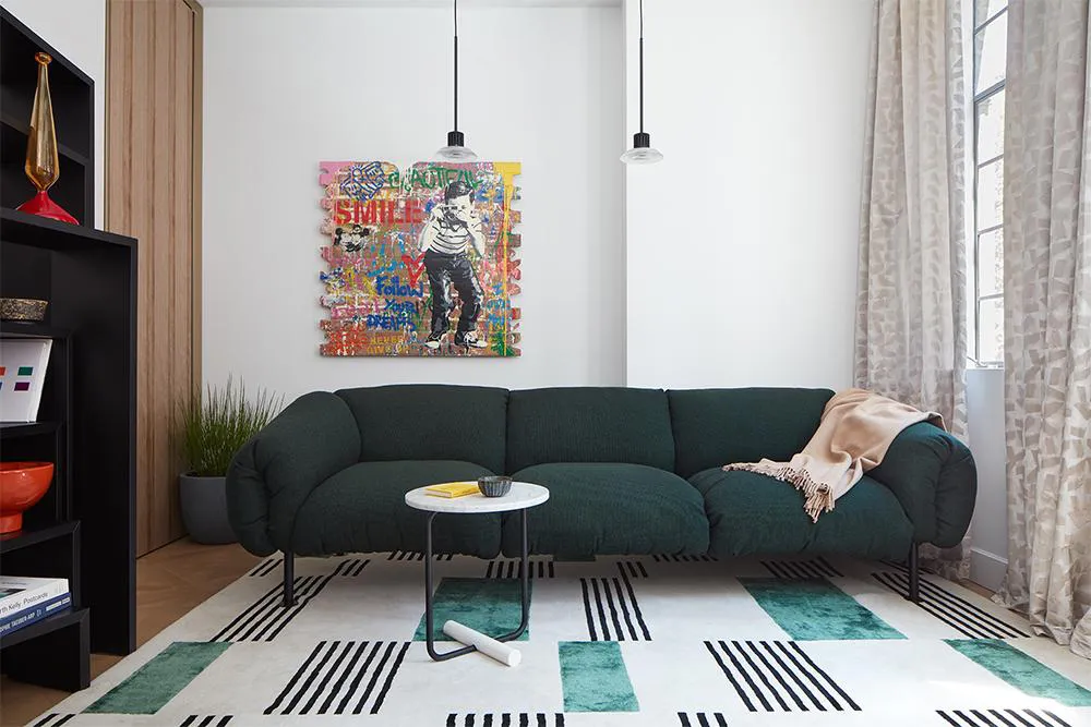 ZANOTTA canapé à 3 places ZA:ZA