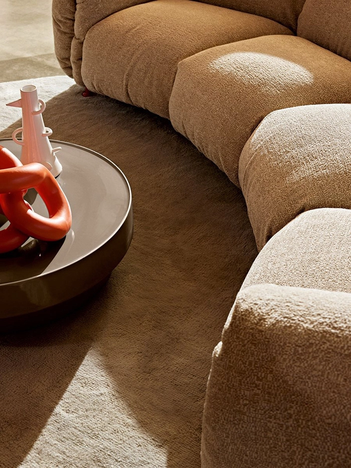 ZANOTTA canapé courbé ZA:ZA MAX