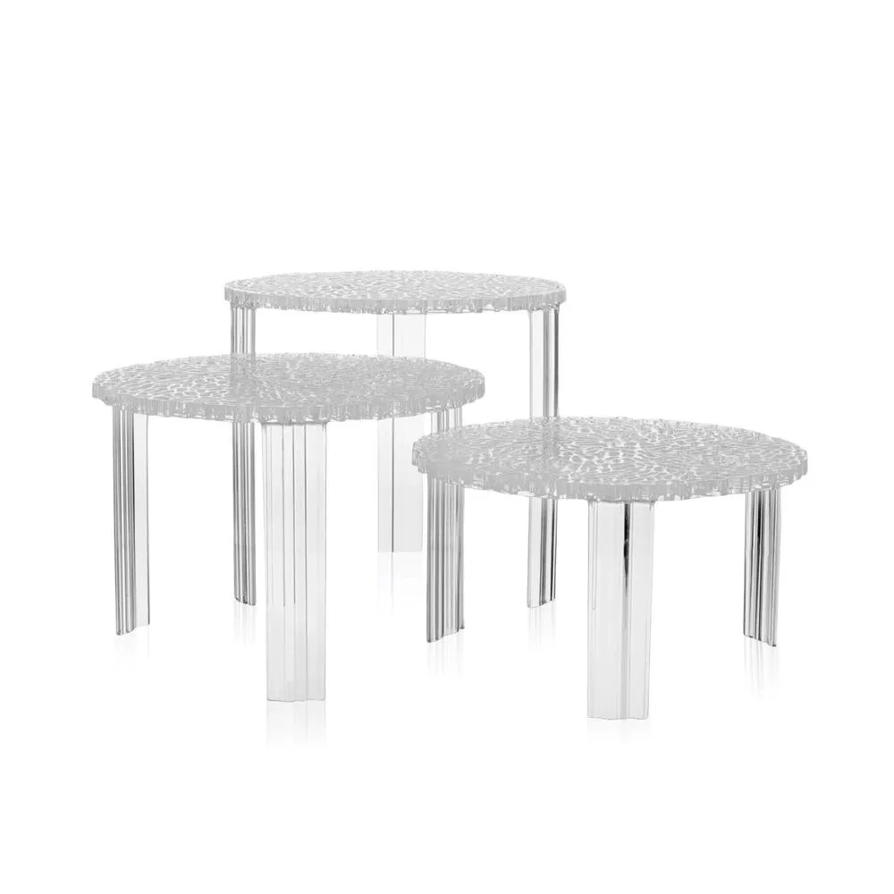 KARTELL table basse haute T-TABLE H 44 cm