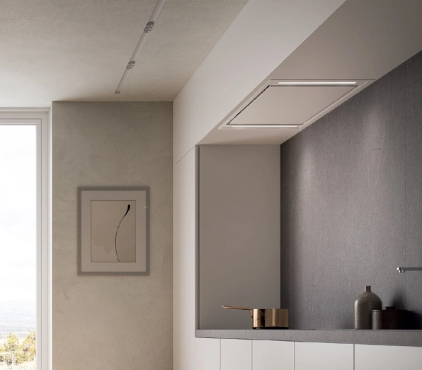 FALMEC hotte au plafond STELLA PLUS BLANCHE 90 cm