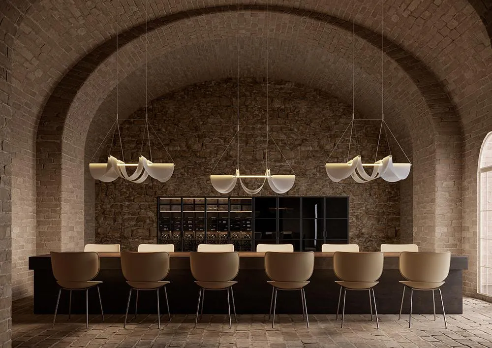 MOOOI lampe à suspension DRAPE LIGHT