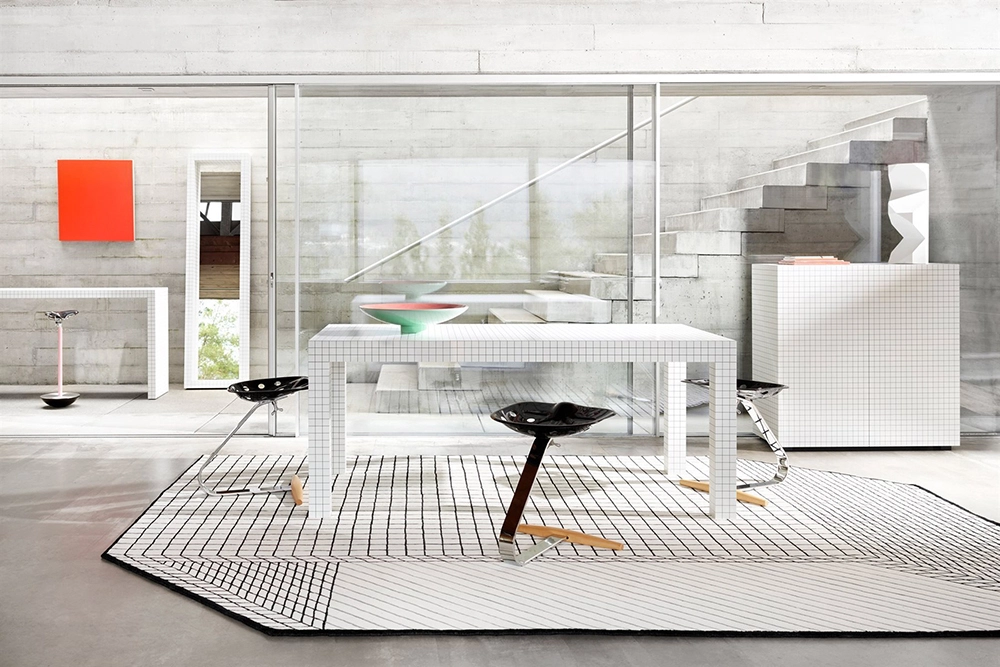 ZANOTTA tapis QUADERNA CARPET 150