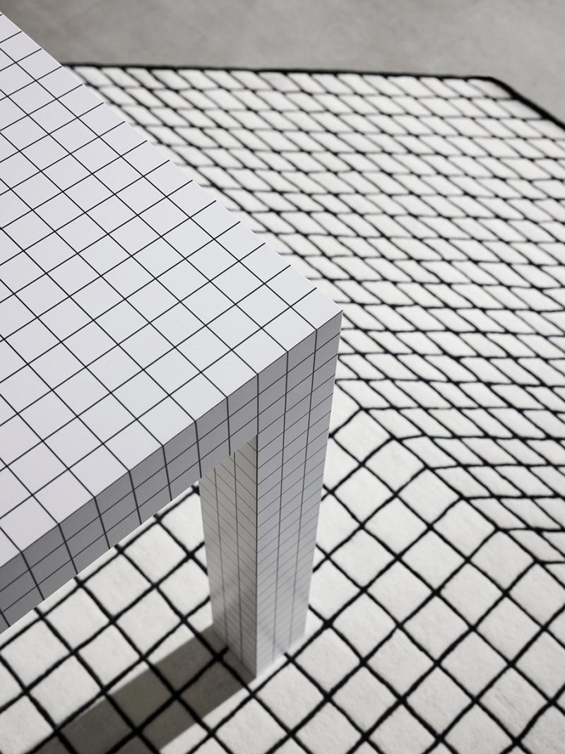 ZANOTTA tapis QUADERNA CARPET 150