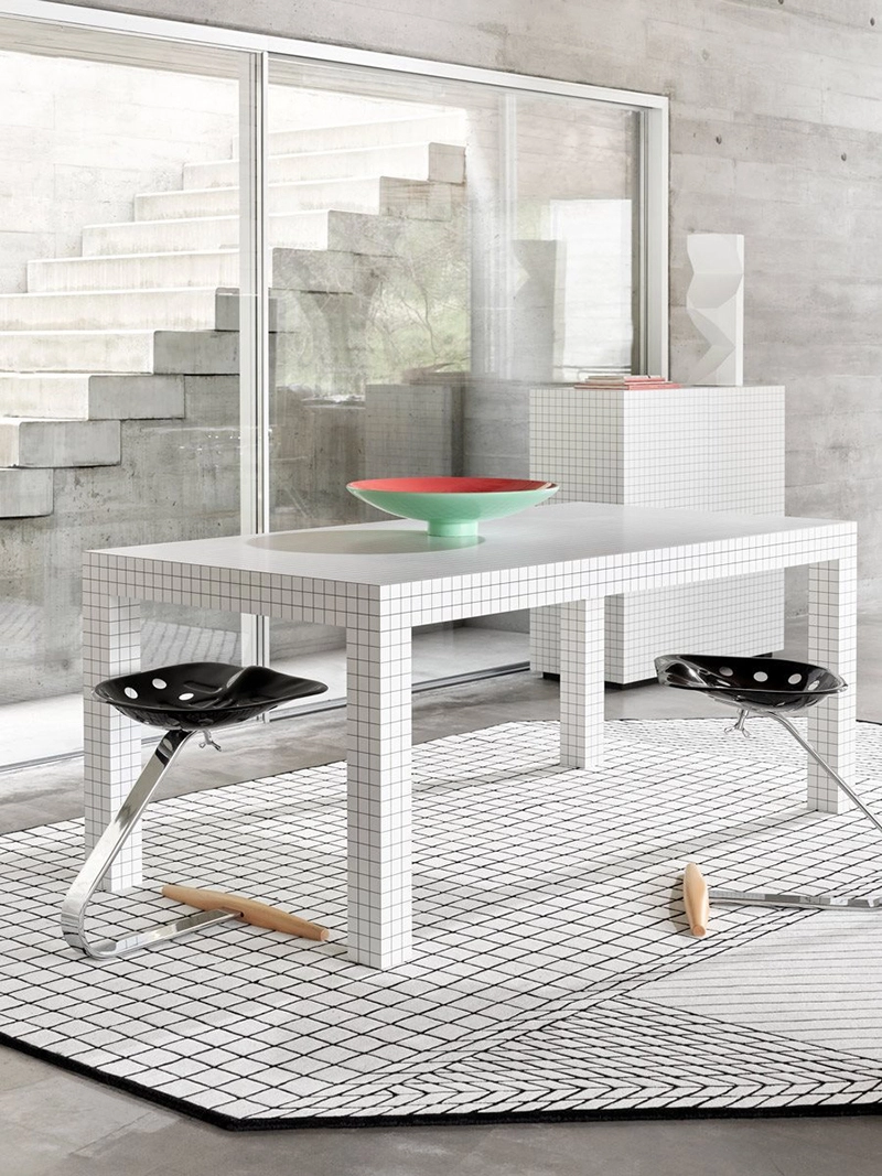 ZANOTTA tapis QUADERNA CARPET 150