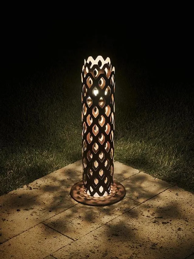 SLAMP lampadaire pour l'extérieur CHARLOTTE BOLLARD OUTDOOR