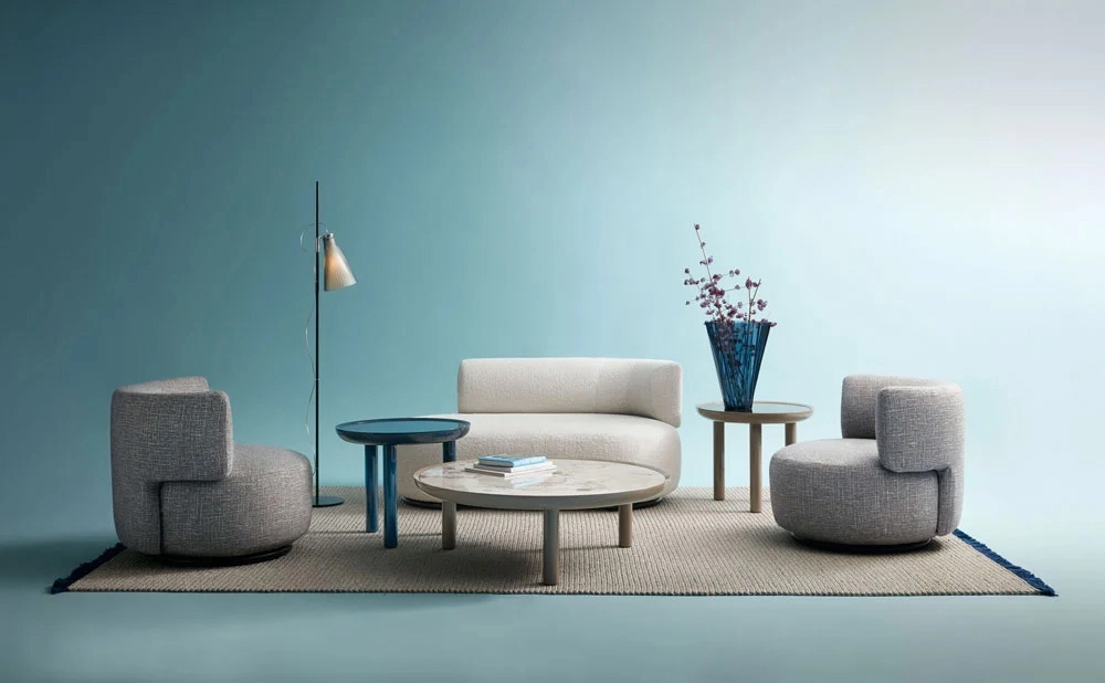 KARTELL table basse K-TOP Ø 60 x H 50 cm