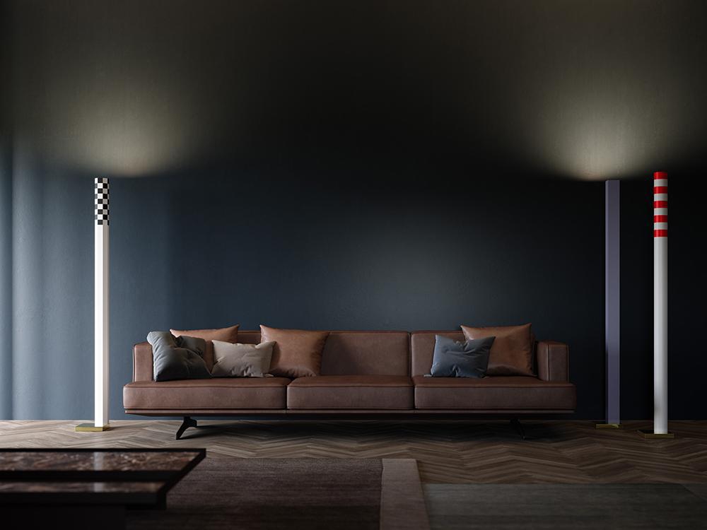 ROTALIANA lampadaire CIMINIERE D'ITALIA F3