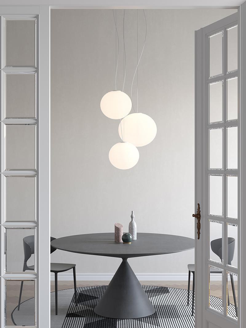 ROTALIANA lampe à suspension FLOW GLASS H1