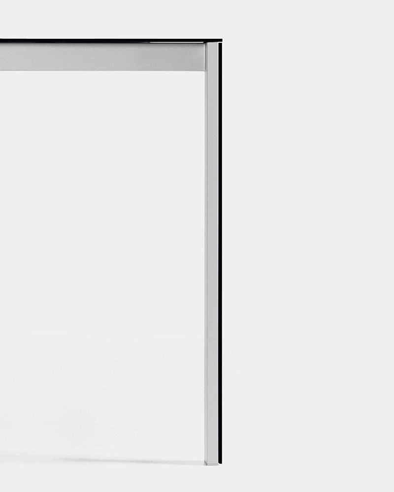 KRISTALIA table extensible à rallonge pour l'extérieur THIN-K ALUMINIUM