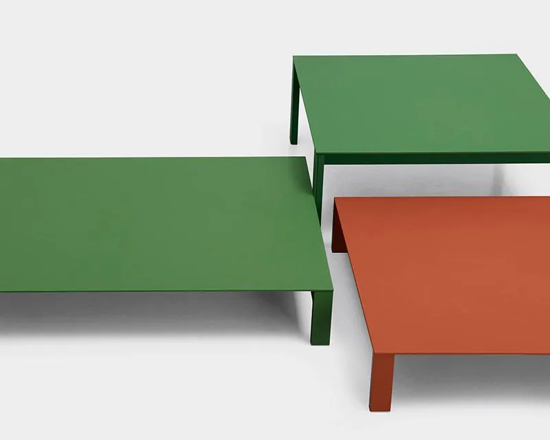 KRISTALIA table extensible à rallonge pour l'extérieur THIN-K ALUMINIUM