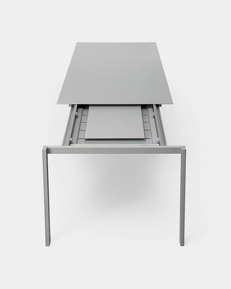 KRISTALIA table extensible à rallonge pour l'extérieur THIN-K ALUMINIUM