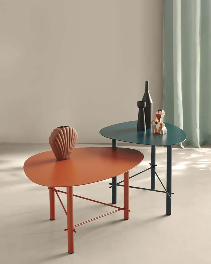 MEME DESIGN table basse COOKIE BASSO METALLO