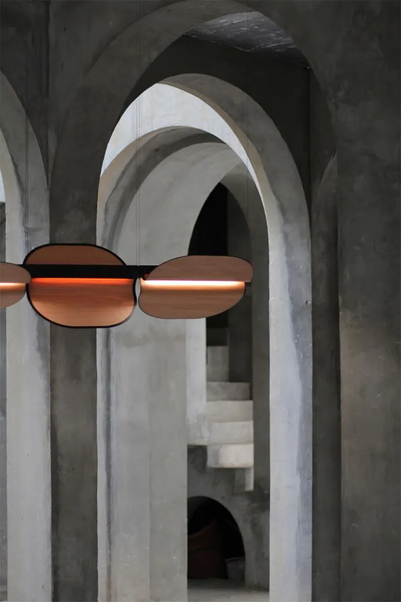 LZF LUZIFER lampe à suspension OMMA 2 LEAVES Dimmer DALI 2700K