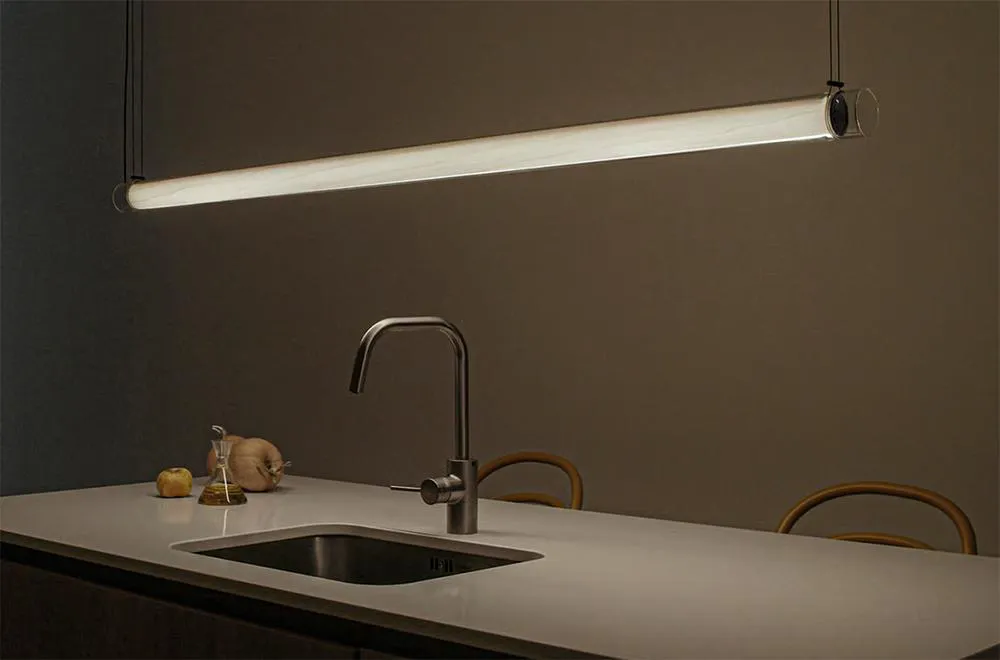 LZF LUZIFER lampe à suspension ESTELA HORIZONTAL LONG 3000K