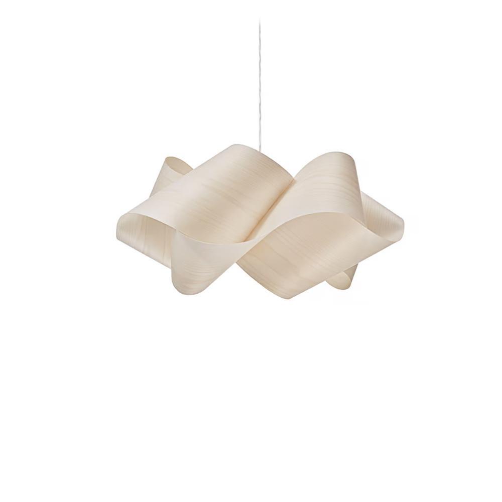 LZF LUZIFER lampe à suspension SWIRL SMALL rosace nickel