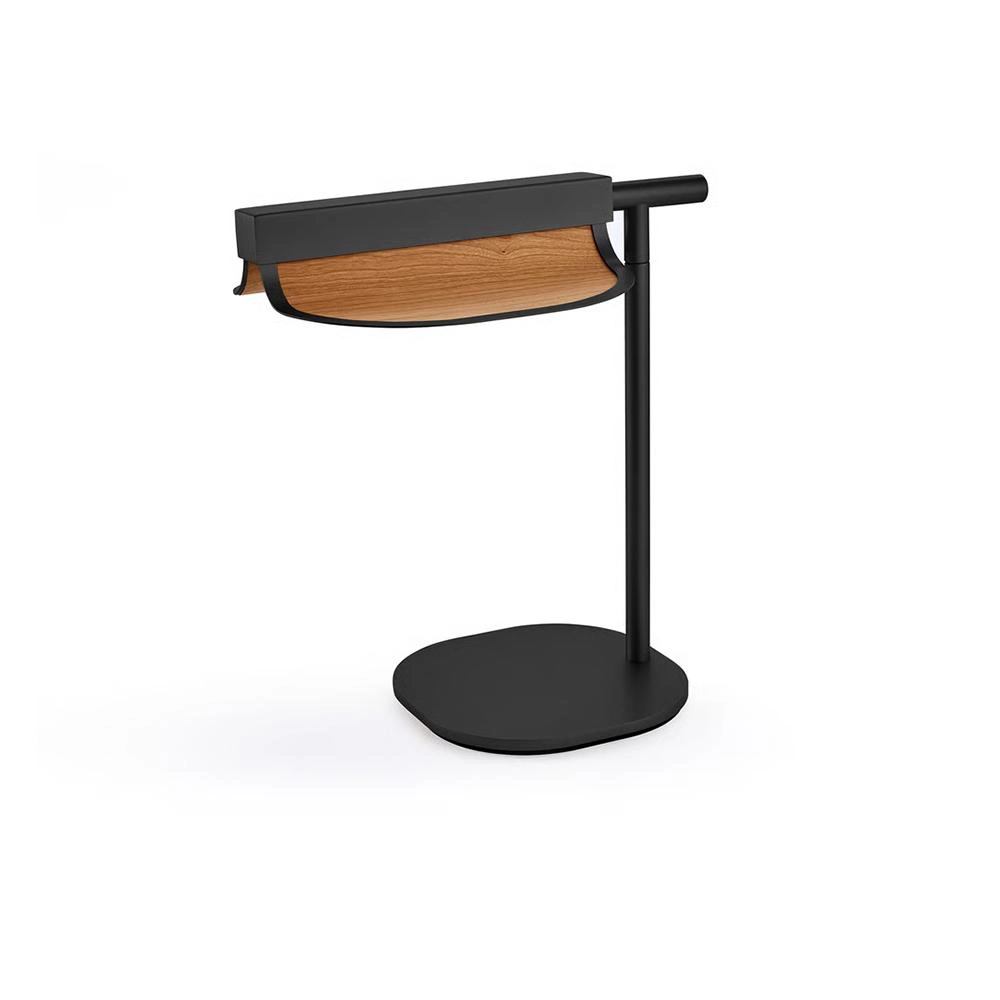 LZF LUZIFER lampe de table OMMA 1 LEAF 4000K, structure noire