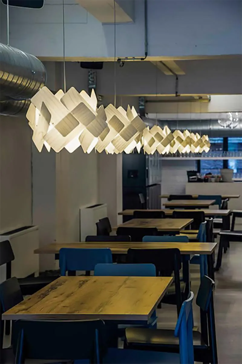 LZF LUZIFER lampe à suspension ESCAPE rosace nickel