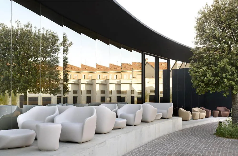 SLIDE fauteuil pour l'extérieur REBORN CHAIR