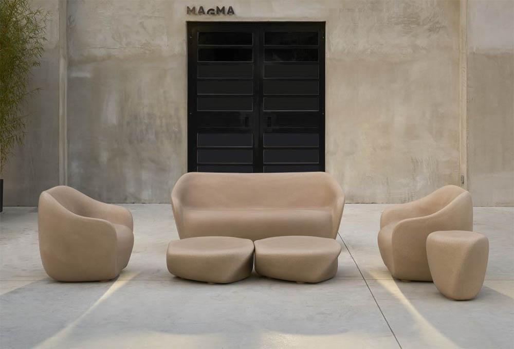 SLIDE table basse pour l'extérieur REBORN TABLE H 45 cm