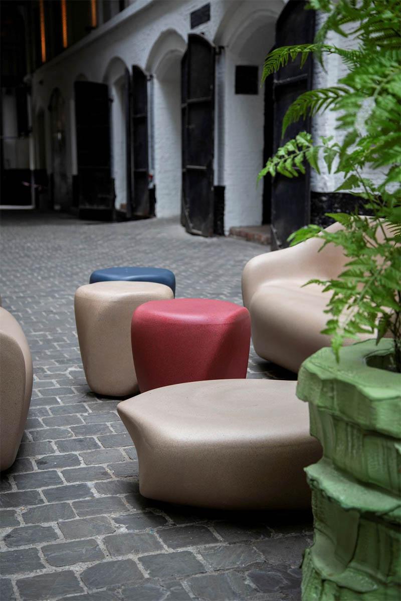 SLIDE table basse pour l'extérieur REBORN TABLE H 45 cm