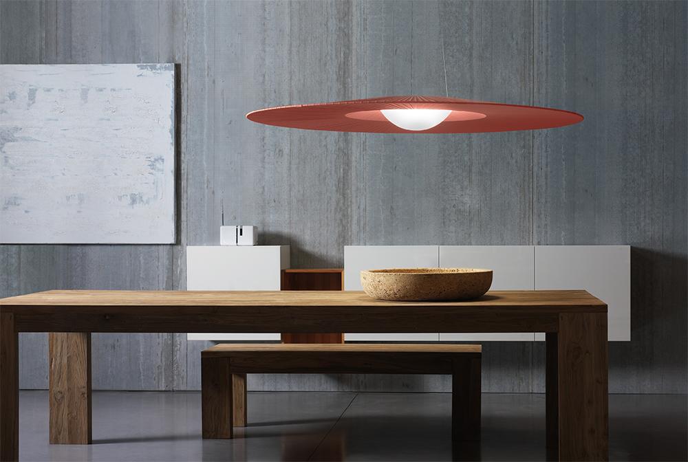 MODOLUCE lampe à suspension MOOD Dimmer PUSH-DALI Ø150cm