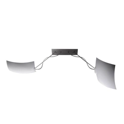 INGO MAURER lampe murale applique ou de plafond 2x18x18