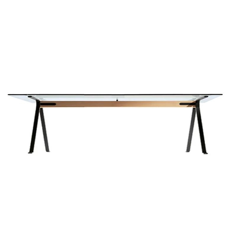 DRIADE table FRATE 275 x 86 avec poutre de 200 cm