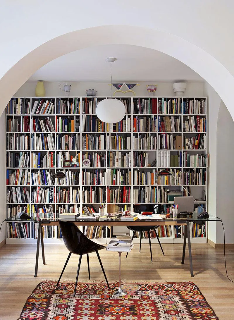 DRIADE table FRATE 225 x 80 avec poutre de 130 cm