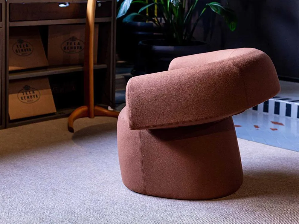 MOROSO fauteuil RUFF large pivotant