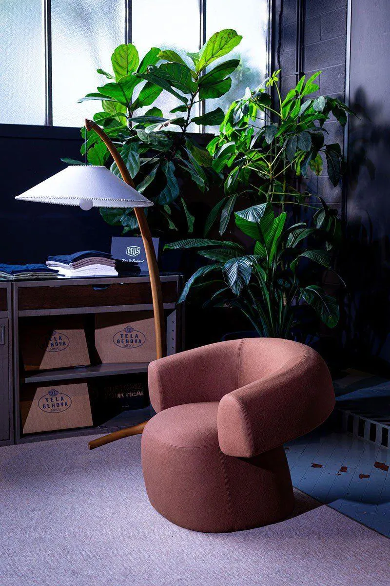 MOROSO fauteuil RUFF large pivotant