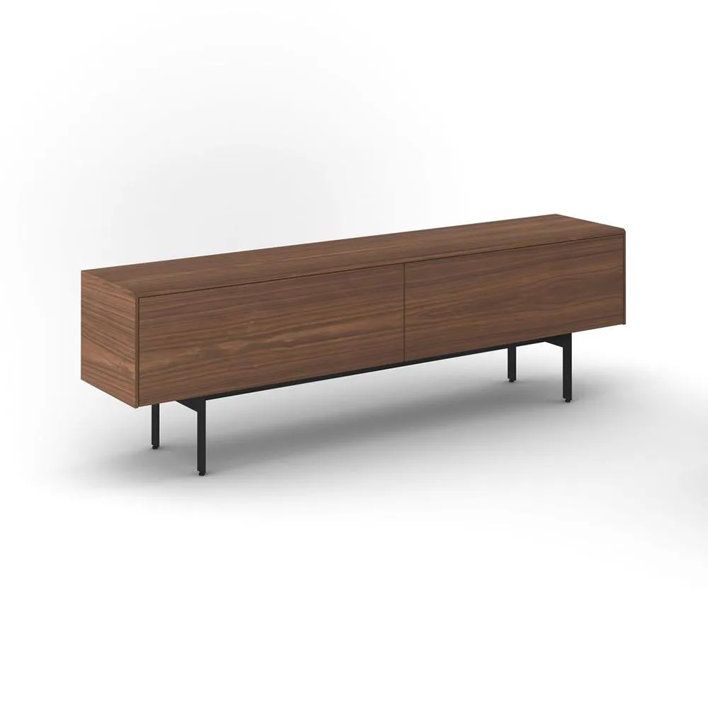 PUNT MOBLES buffet meuble MALMO 412 avec 2 portes avec la base H 29 cm