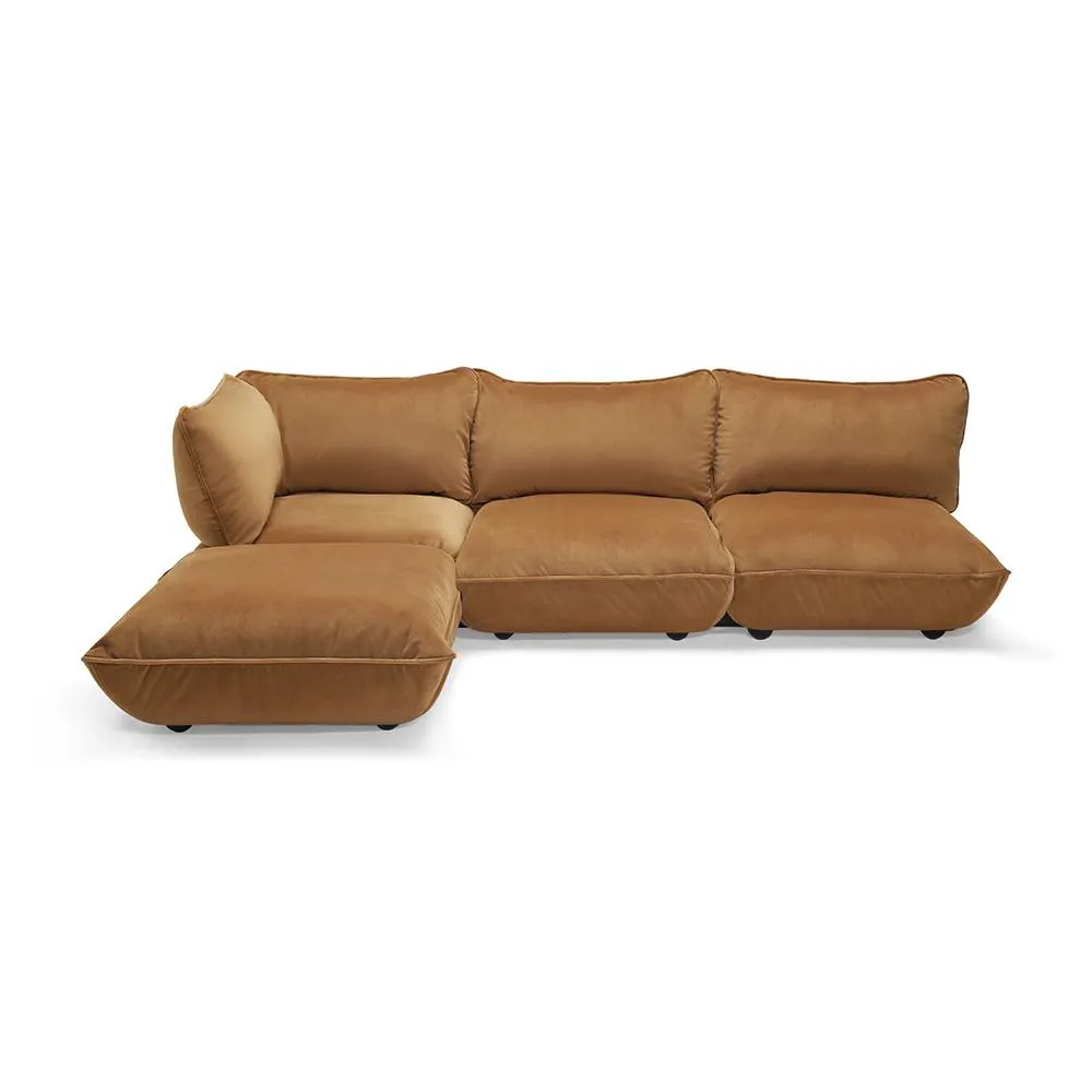 FATBOY canapé à 3 places SUMO CORNER SOFA VELVET